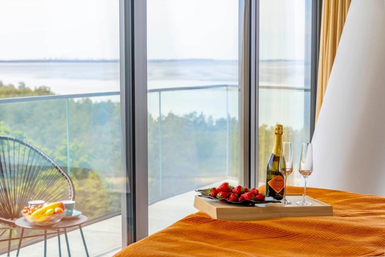 Wave Private Apartament - Sea View Miedzyzdroje Luaran gambar