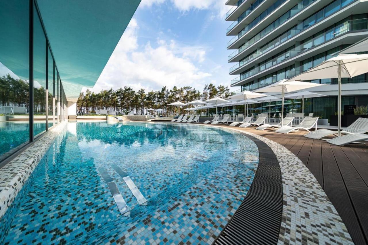 Wave Private Apartament - Sea View Miedzyzdroje Luaran gambar